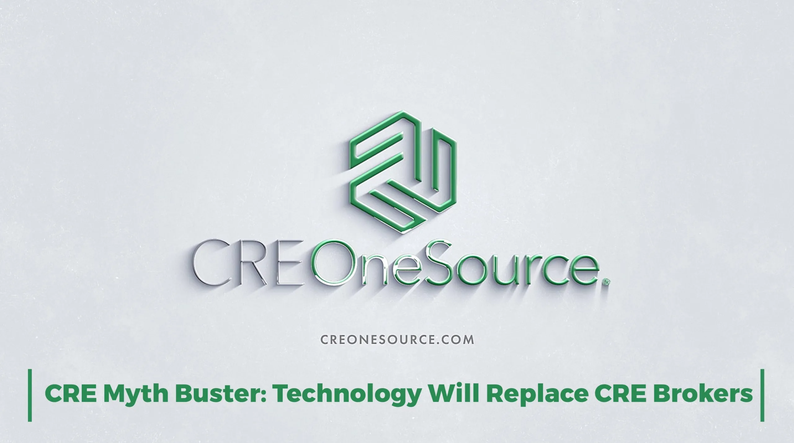 CRE Myth Buster_ Technology Will Soon Replace CRE Brokers _ Full Episode