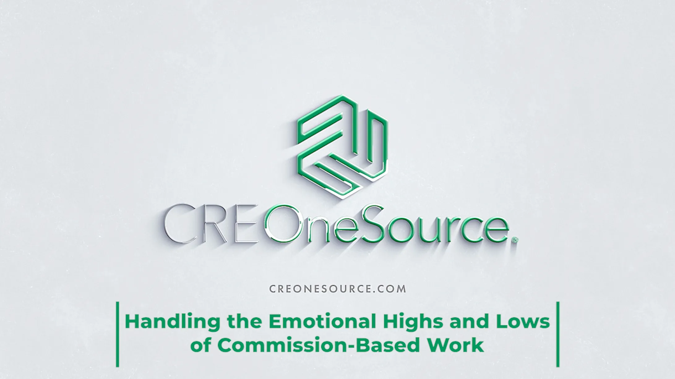 Handling the Emotional Highs and Lows of Commission-Based Work (Full Video)