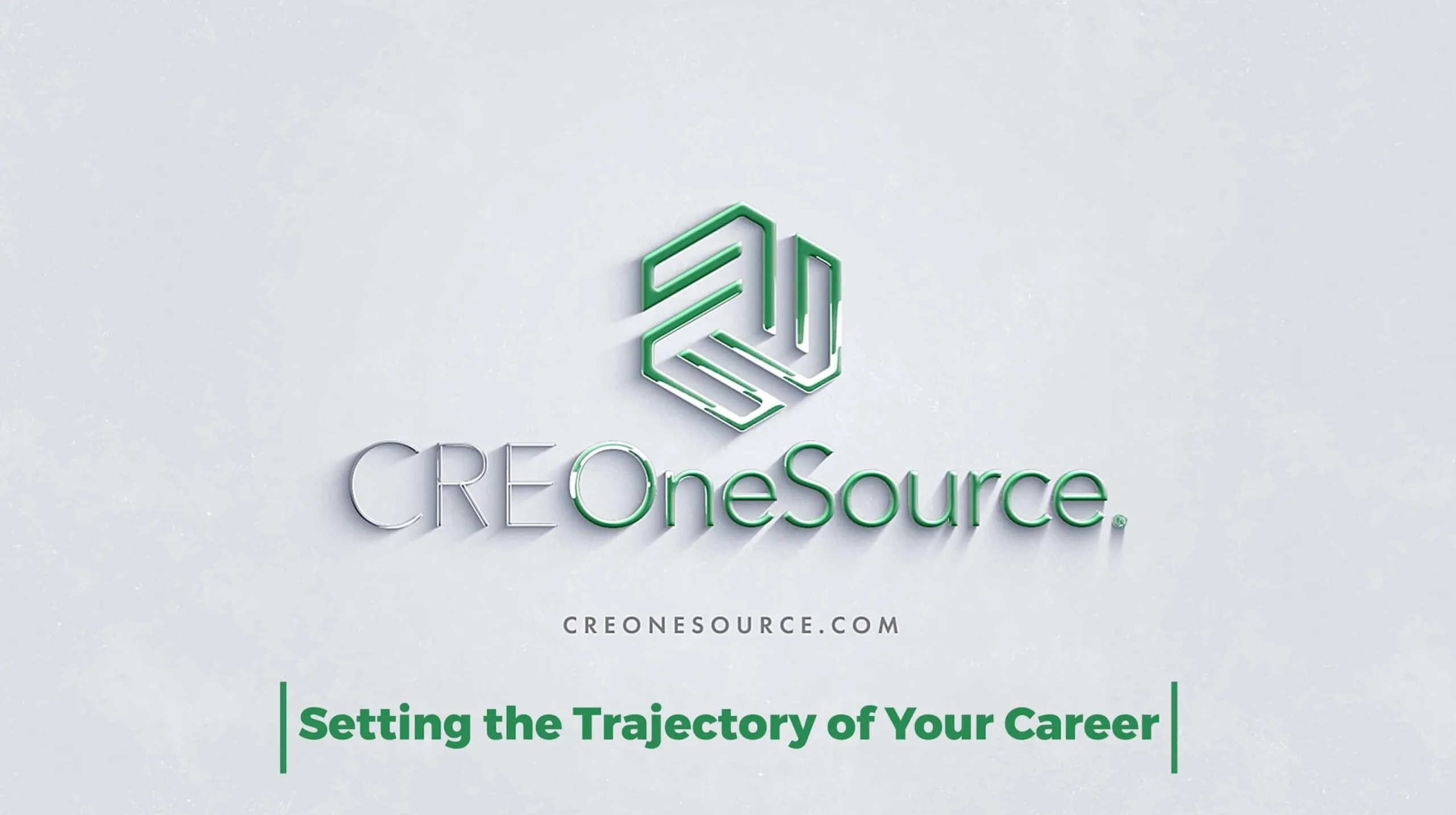 Setting the Trajectory of Your Career