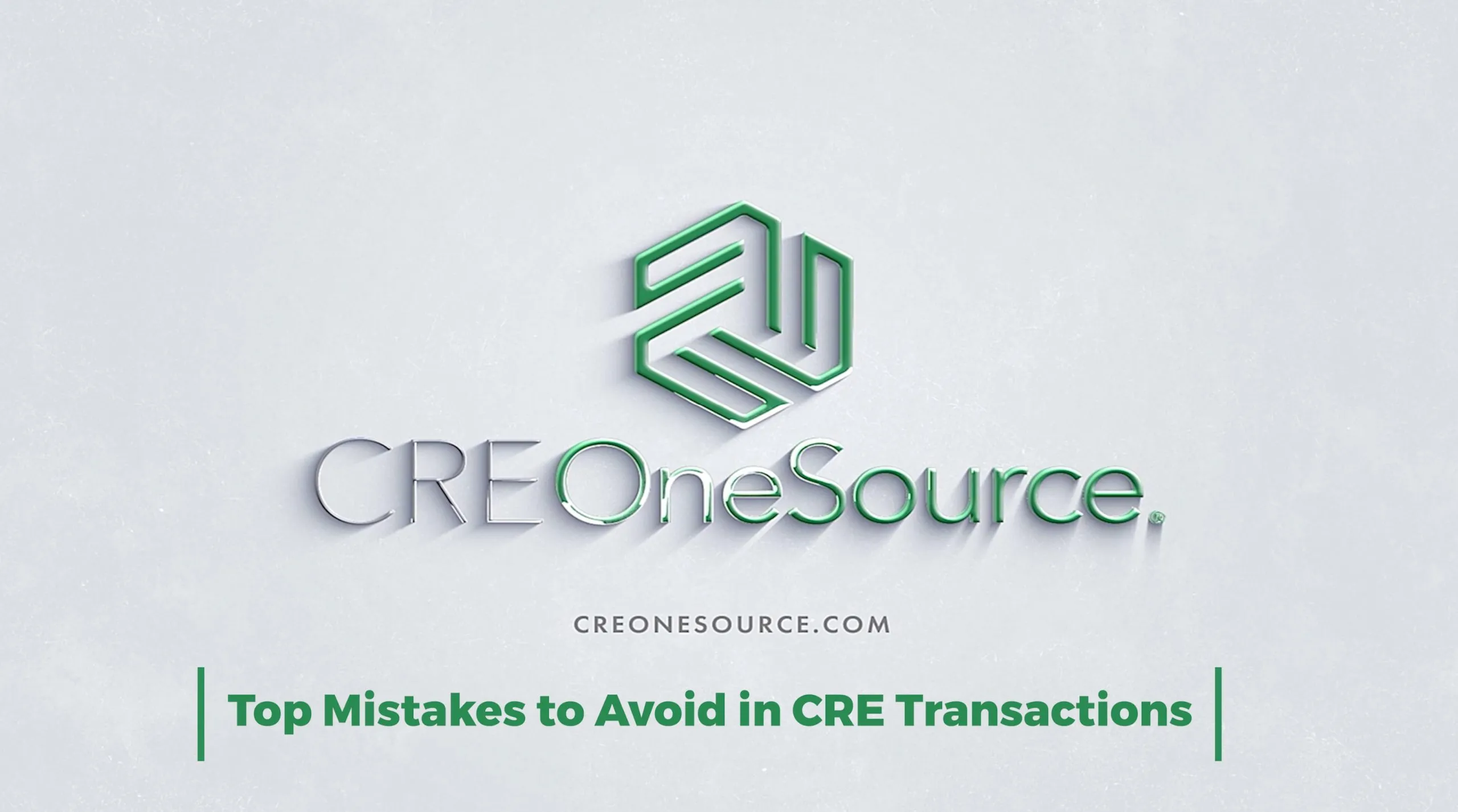 Top Mistakes to Avoid in CRE Transactions _ Full Video